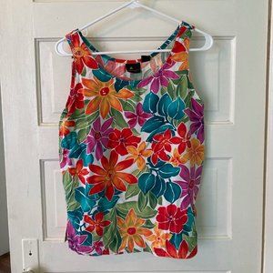 Vintage Floral Liz Sport Tank